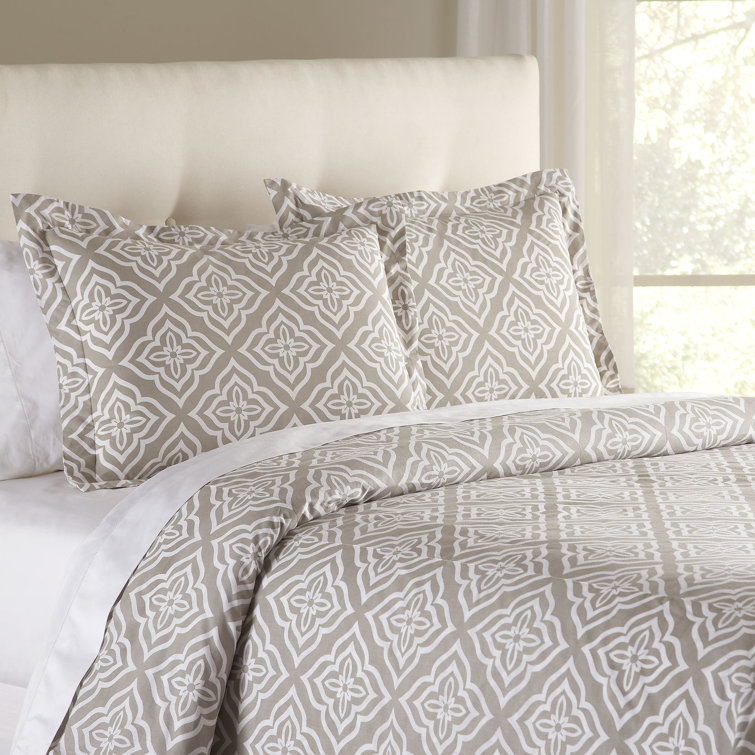 Charlton Home® Mosinee Cotton Blend Duvet Cover & Reviews Wayfair